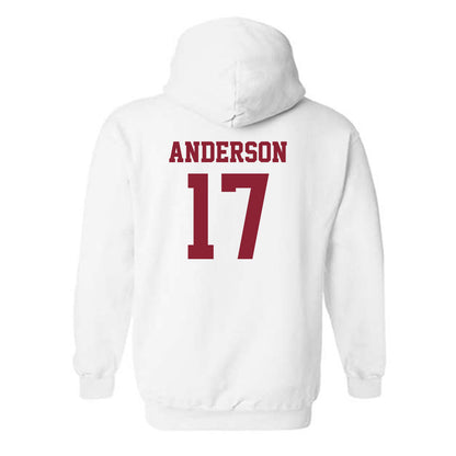 SCU - NCAA Baseball : Will Anderson - Sports Shersey Hooded Sweatshirt-1