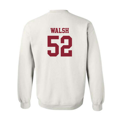 SCU - NCAA Baseball : Waylon Walsh - Sports Shersey Crewneck Sweatshirt-1