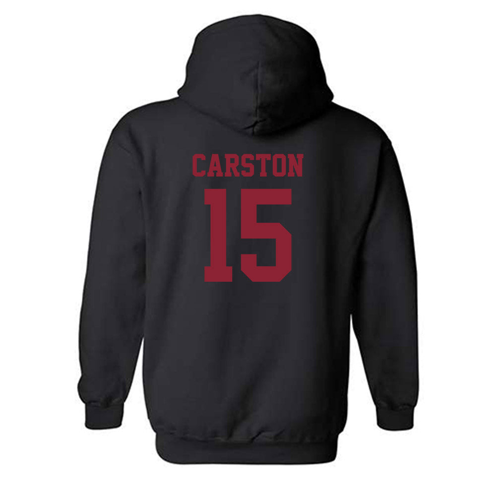 SCU - NCAA Baseball : Koen Carston - Classic Shersey Hooded Sweatshirt-1