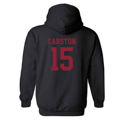 SCU - NCAA Baseball : Koen Carston - Classic Shersey Hooded Sweatshirt-1