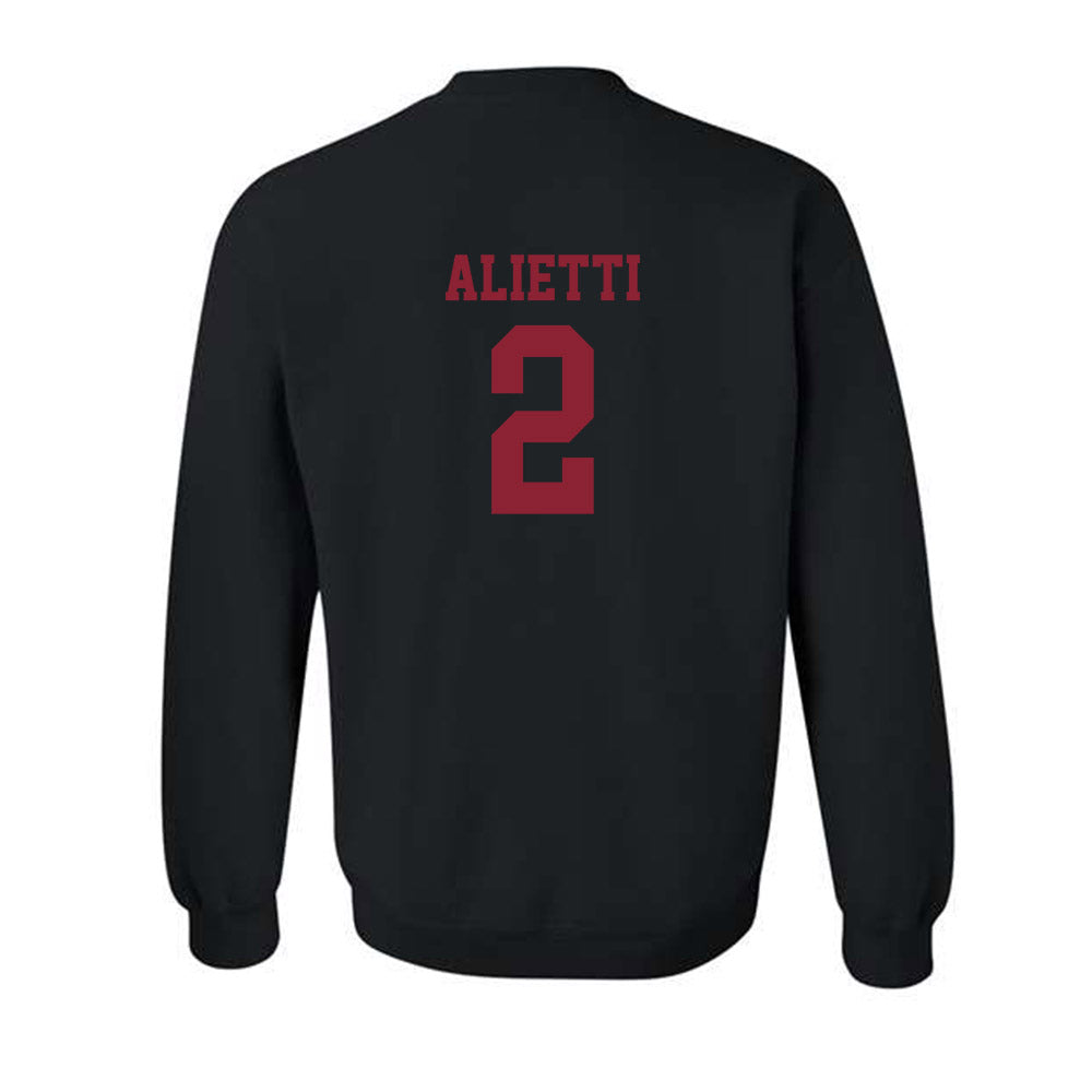 SCU - NCAA Men's Water Polo : Jason Alietti - Classic Shersey Crewneck Sweatshirt-1