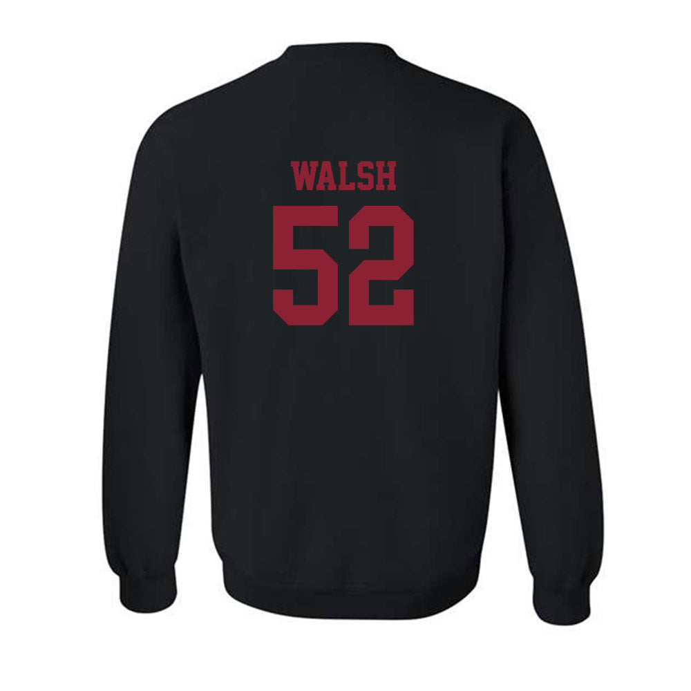 SCU - NCAA Baseball : Waylon Walsh - Classic Shersey Crewneck Sweatshirt-1