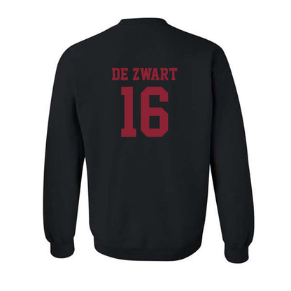 SCU - NCAA Men's Water Polo : Jamie De Zwart - Classic Shersey Crewneck Sweatshirt-1