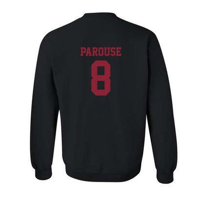 SCU - NCAA Beach Volleyball : Tyler Parouse - Classic Shersey Crewneck Sweatshirt-1