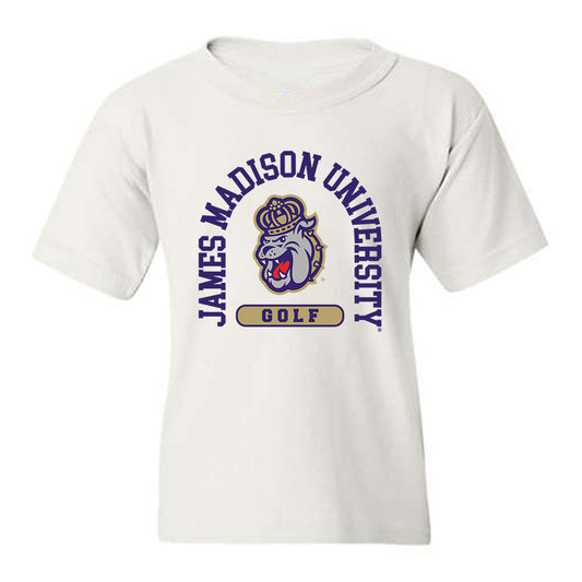 JMU - NCAA Men's Golf : Garrett Kuhla - Fashion Shersey Youth T-Shirt-0