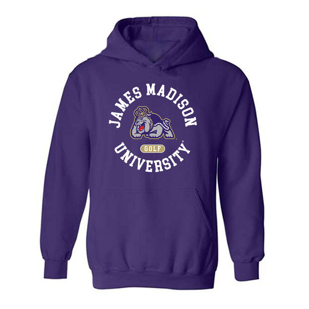 JMU - NCAA Men's Golf : Rory Gallagher - Fashion Shersey Hooded Sweatshirt-0
