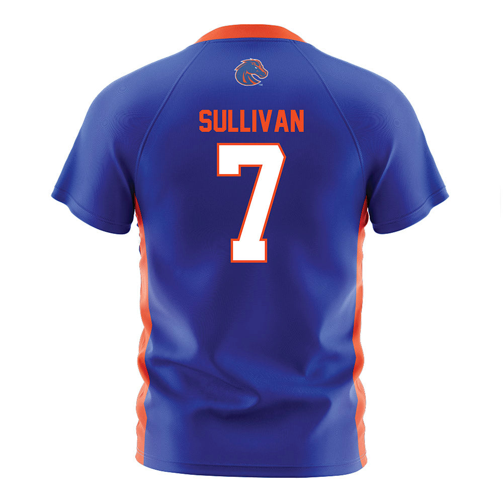 Boise State - NCAA Women's Soccer : Kennedy Sullivan - Blue Soccer Jersey-1