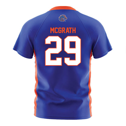 Boise State - NCAA Women's Soccer : Anna McGrath - Blue Soccer Jersey-1