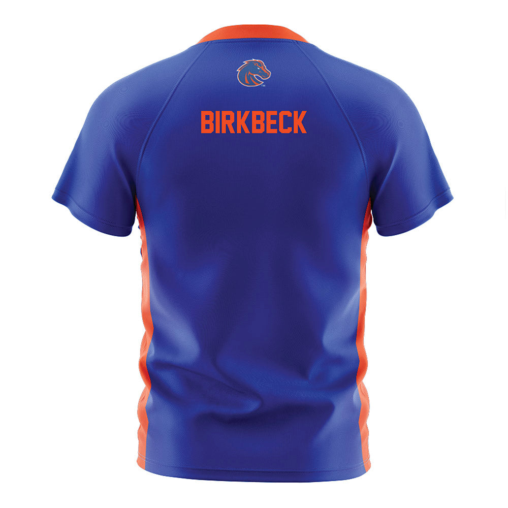 Boise State - NCAA Women's Soccer : Joey Birkbeck - Blue Soccer Jersey-1