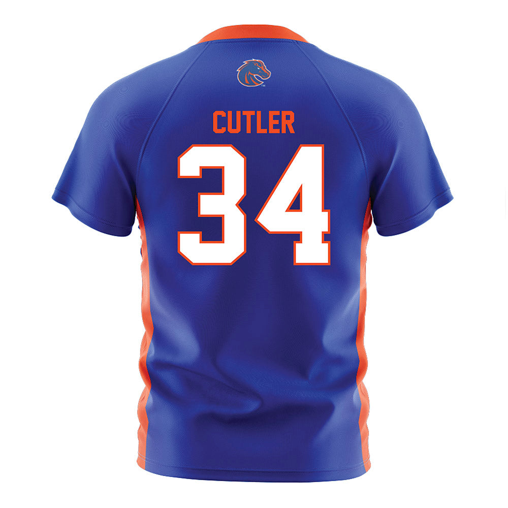 Boise State - NCAA Women's Soccer : Aniah Cutler - Blue Soccer Jersey