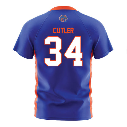 Boise State - NCAA Women's Soccer : Aniah Cutler - Blue Soccer Jersey