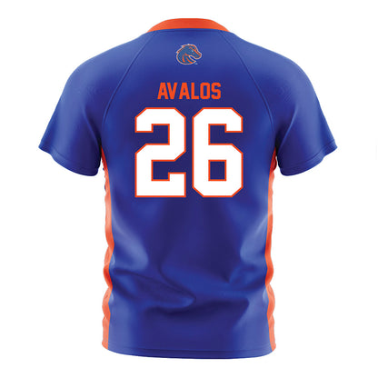 Boise State - NCAA Women's Soccer : Sophia Avalos - Blue Soccer Jersey