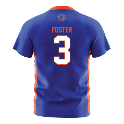 Boise State - NCAA Women's Soccer : Desiree Foster - Blue Soccer Jersey
