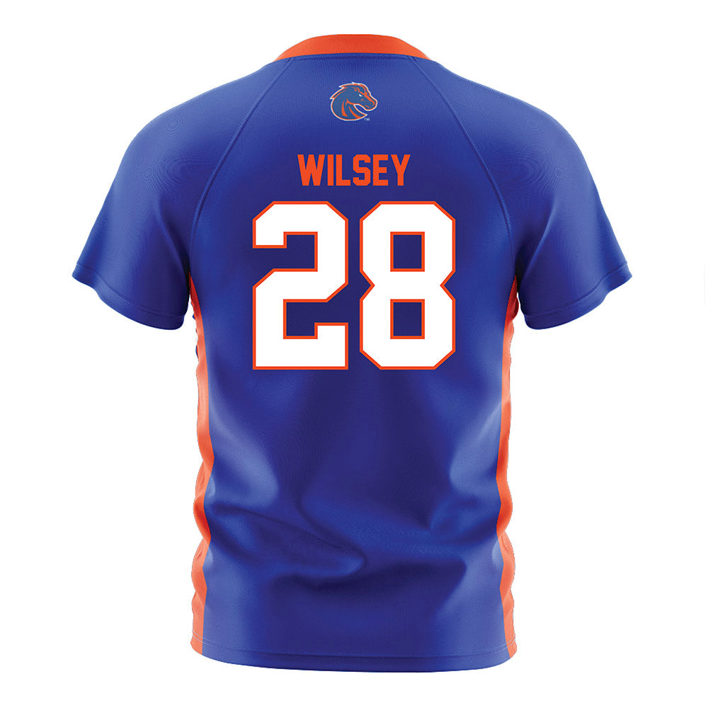 Boise State - NCAA Women's Soccer : Hayden Wilsey - Blue Soccer Jersey