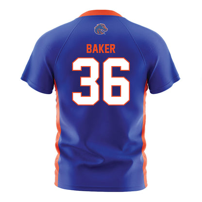 Boise State - NCAA Women's Soccer : Ella Baker - Blue Soccer Jersey