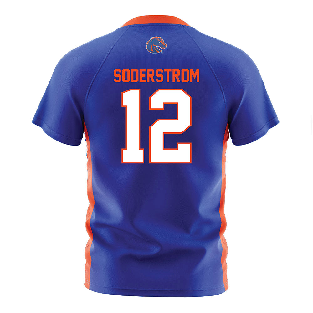 Boise State - NCAA Women's Soccer : Kayla Soderstrom - Blue Soccer Jersey