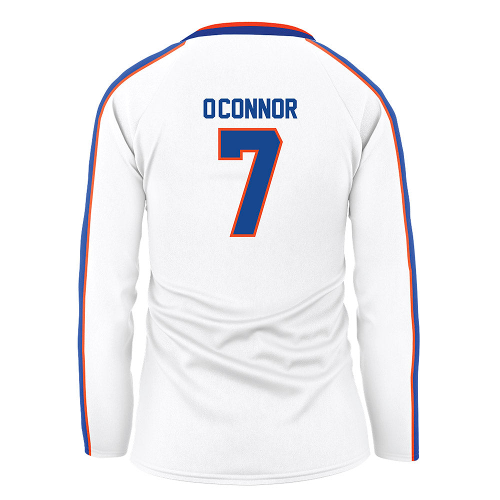 Boise State - NCAA Women's Volleyball : Bridget O'Connor - White Volleyball Jersey
