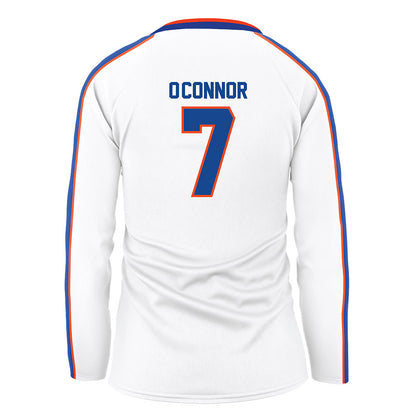 Boise State - NCAA Women's Volleyball : Bridget O'Connor - White Volleyball Jersey