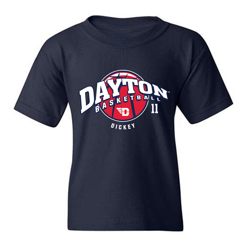 Dayton - NCAA Men's Basketball : Evan Dickey - Classic Fashion Shersey Youth T-Shirt-0