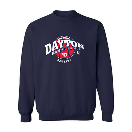 Dayton - NCAA Women's Basketball : Shantavia Dawkins - Classic Fashion Shersey Crewneck Sweatshirt-0