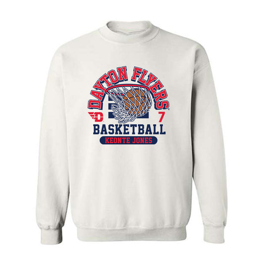 Dayton - NCAA Men's Basketball : Keonte Jones - Classic Fashion Shersey Crewneck Sweatshirt-0