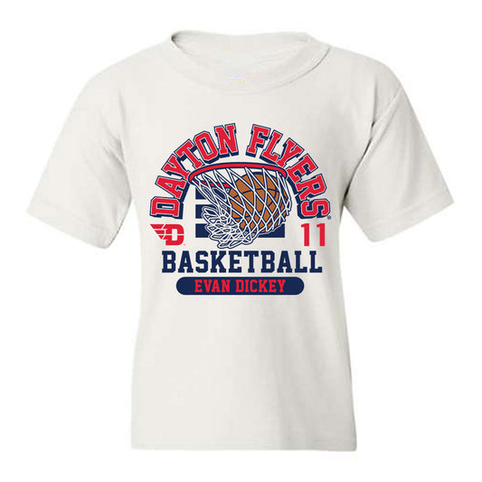 Dayton - NCAA Men's Basketball : Evan Dickey - Classic Fashion Shersey Youth T-Shirt-0