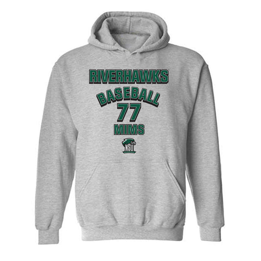 Northeastern State - NCAA Baseball : Steven Jr Mims - Classic Fashion Shersey Hooded Sweatshirt-0