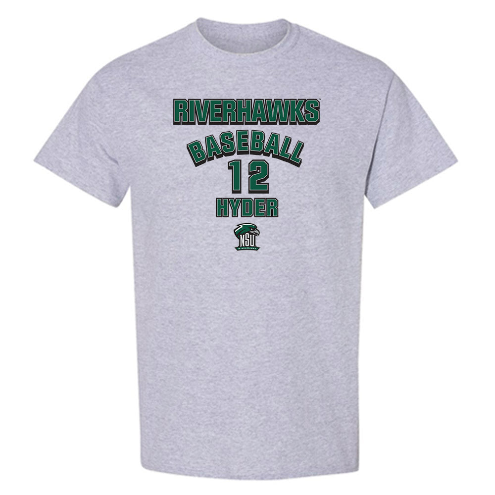 Northeastern State - NCAA Baseball : Tregan Hyder - Classic Fashion Shersey T-Shirt-0