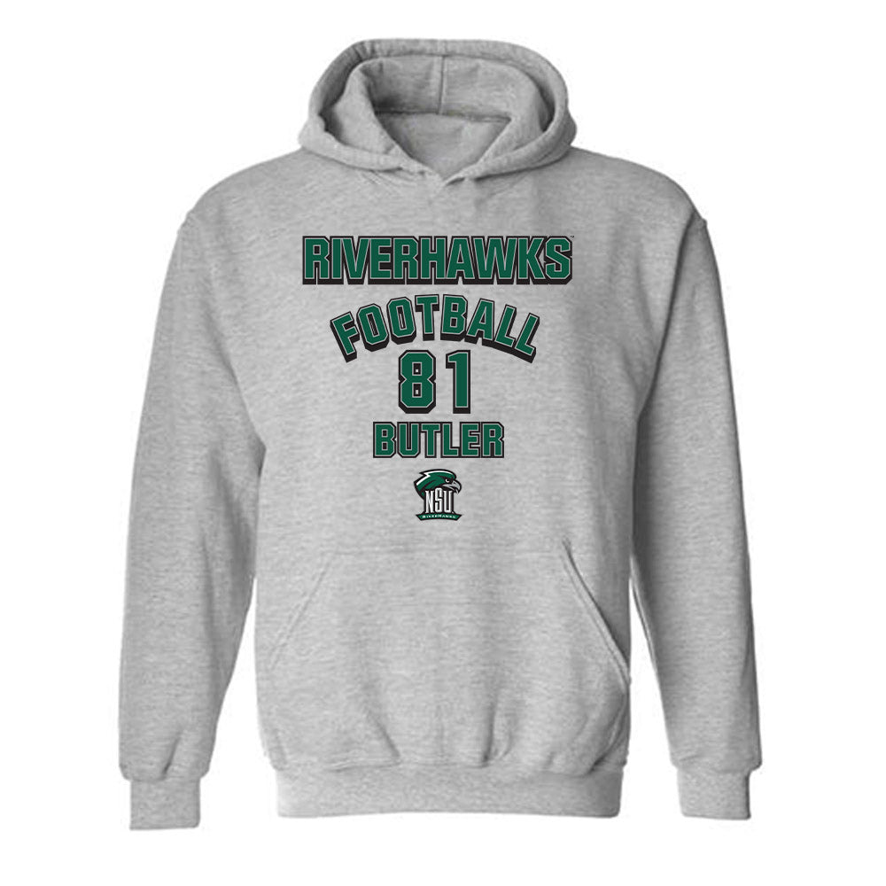 Northeastern State - NCAA Football : Malachi Butler - Classic Fashion Shersey Hooded Sweatshirt-0