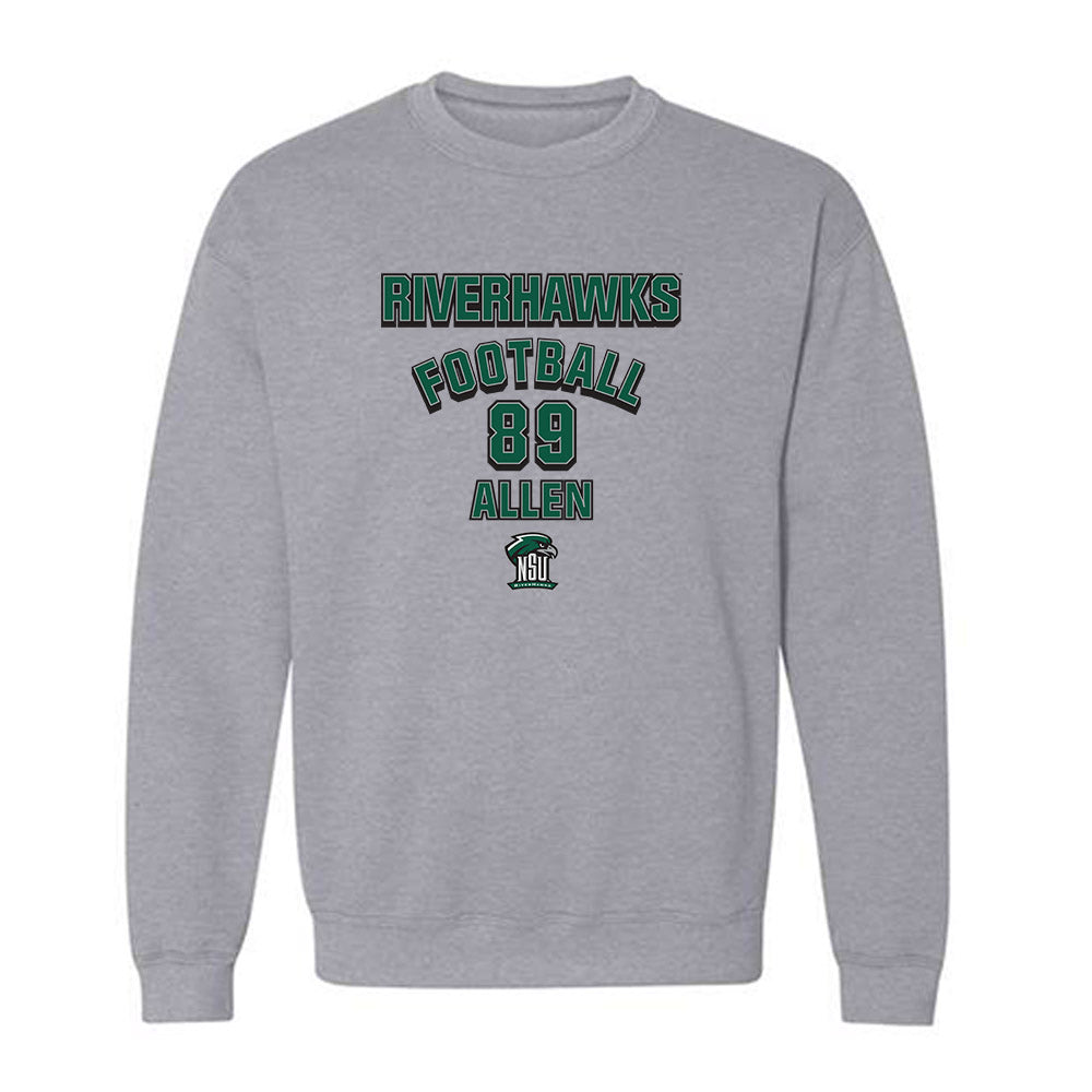 Northeastern State - NCAA Football : Koleson Allen - Classic Fashion Shersey Crewneck Sweatshirt-0