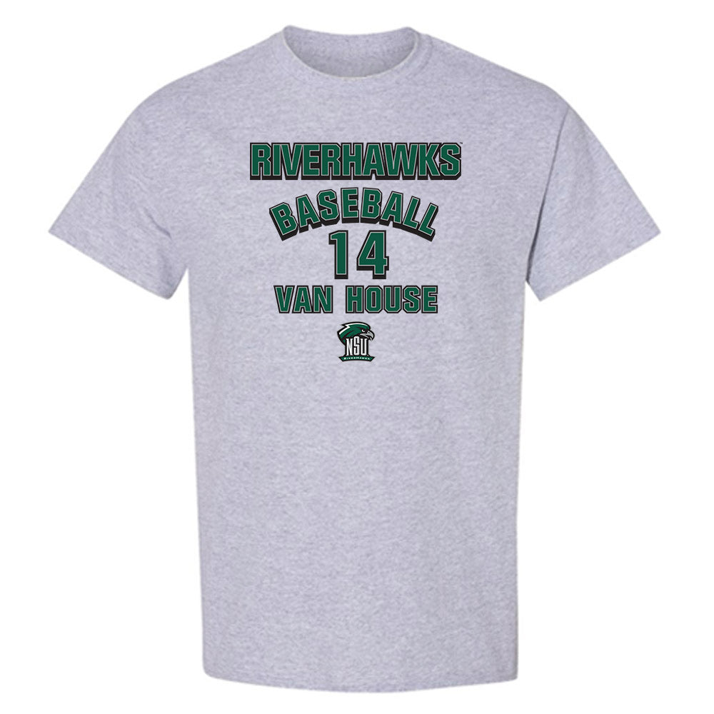 Northeastern State - NCAA Baseball : Preston Van House - Classic Fashion Shersey T-Shirt-0