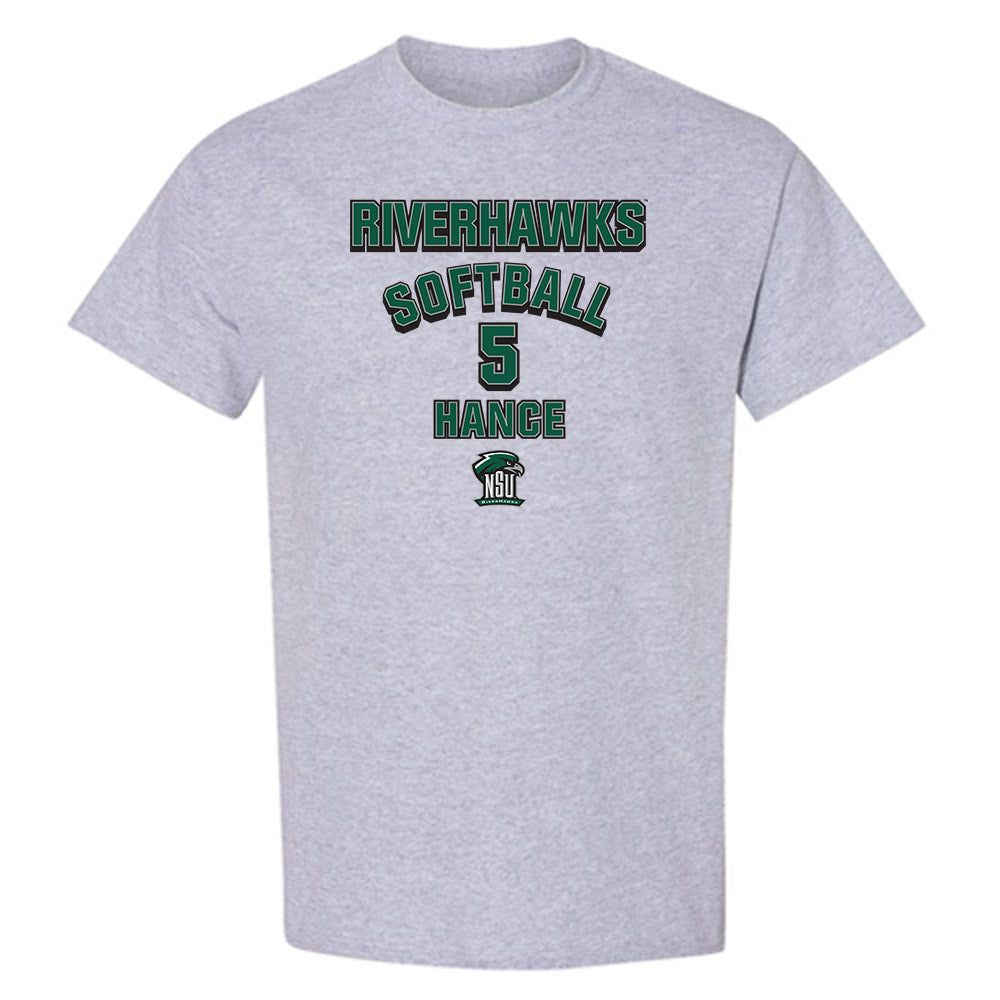 Northeastern State - NCAA Softball : Halle Hance - Classic Fashion Shersey T-Shirt-0