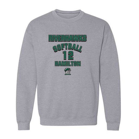 Northeastern State - NCAA Softball : Mattison Hamilton - Classic Fashion Shersey Crewneck Sweatshirt-0