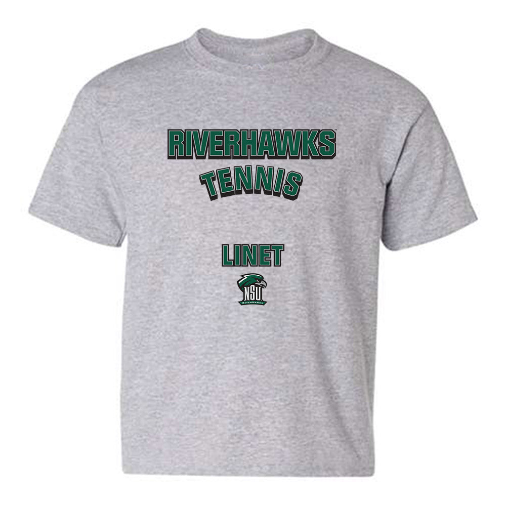 Northeastern State - NCAA Men's Tennis : Baptiste Linet - Classic Fashion Shersey Youth T-Shirt-0