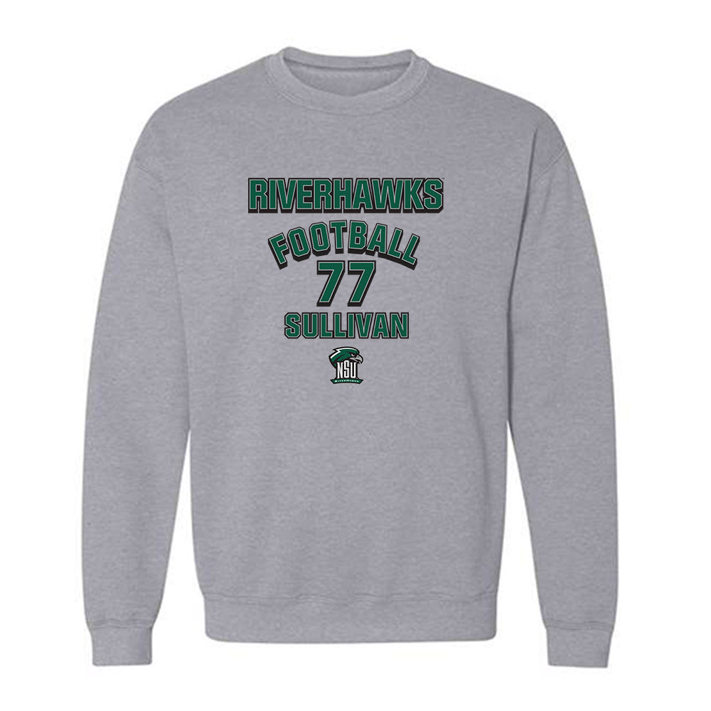 Northeastern State - NCAA Football : Brock Sullivan - Classic Fashion Shersey Crewneck Sweatshirt-0