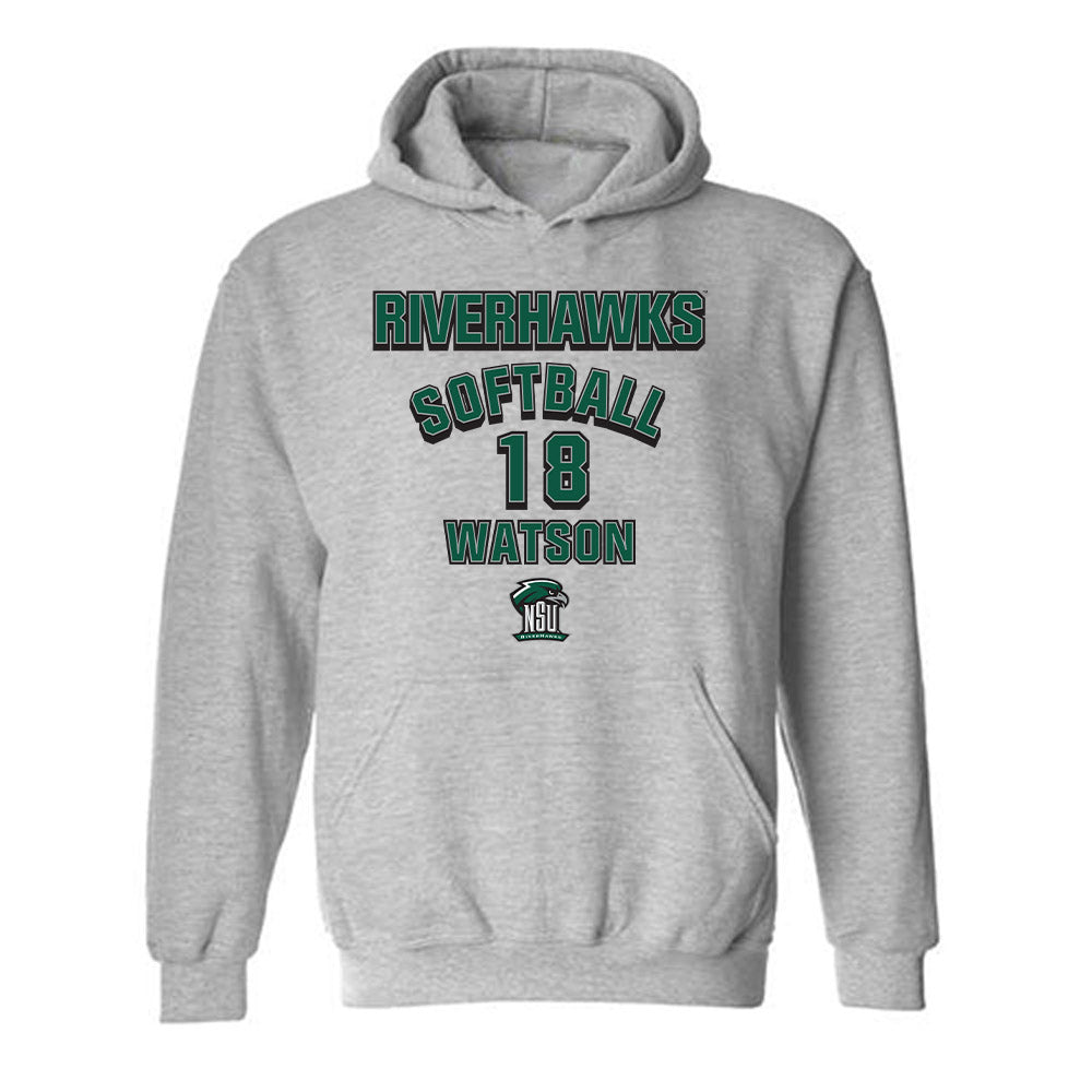Northeastern State - NCAA Softball : Peyton Watson - Classic Fashion Shersey Hooded Sweatshirt-0