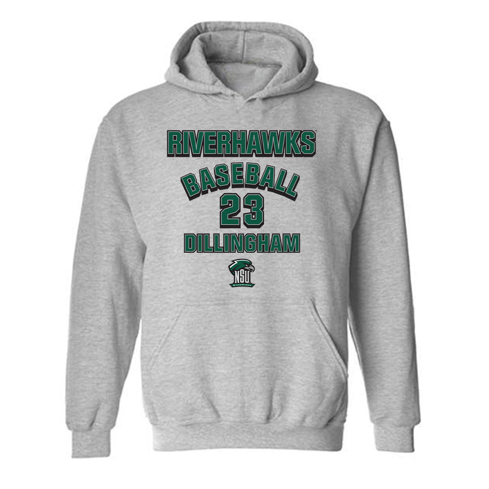 Northeastern State - NCAA Baseball : Jackson Dillingham - Classic Fashion Shersey Hooded Sweatshirt-0