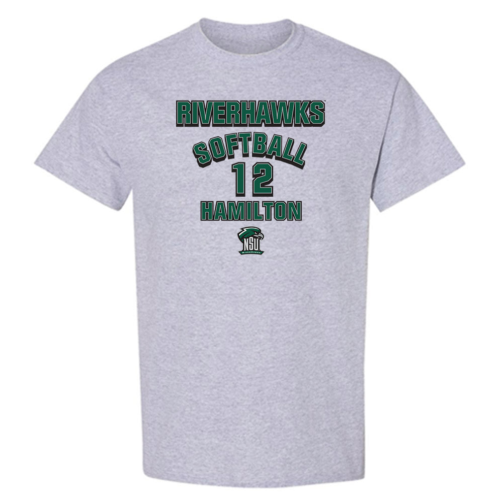 Northeastern State - NCAA Softball : Mattison Hamilton - Classic Fashion Shersey T-Shirt-0