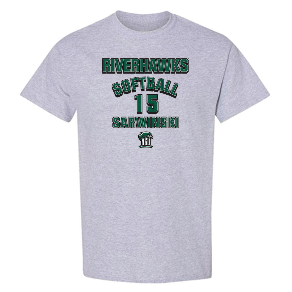 Northeastern State - NCAA Softball : Mia Sarwinski - Classic Fashion Shersey T-Shirt-0