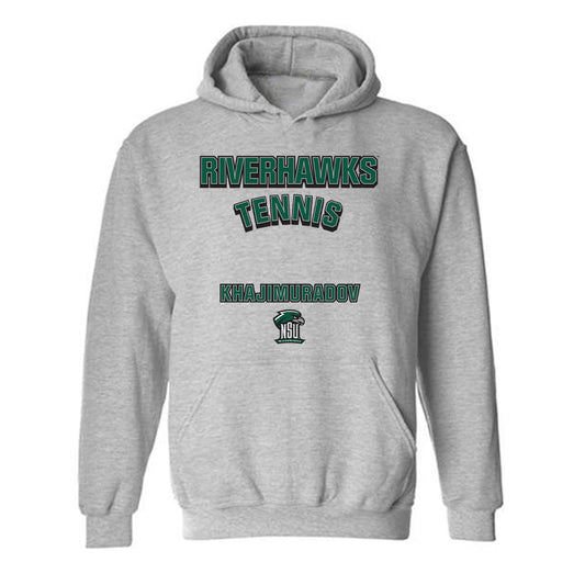 Northeastern State - NCAA Men's Tennis : Mansur Khajimuradov - Classic Fashion Shersey Hooded Sweatshirt-0