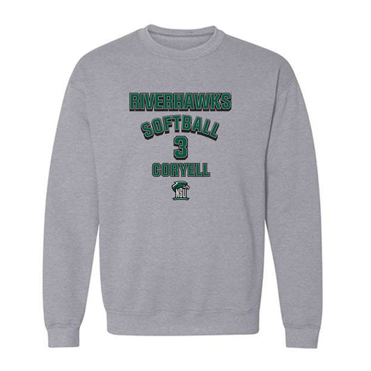 Northeastern State - NCAA Softball : Morgan Coryell - Classic Fashion Shersey Crewneck Sweatshirt-0