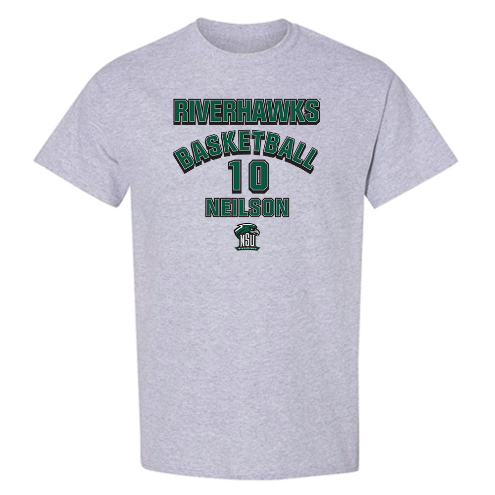 Northeastern State - NCAA Men's Basketball : Harry Neilson - Classic Fashion Shersey T-Shirt-0