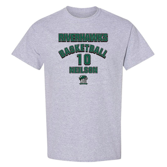 Northeastern State - NCAA Men's Basketball : Harry Neilson - Classic Fashion Shersey T-Shirt-0