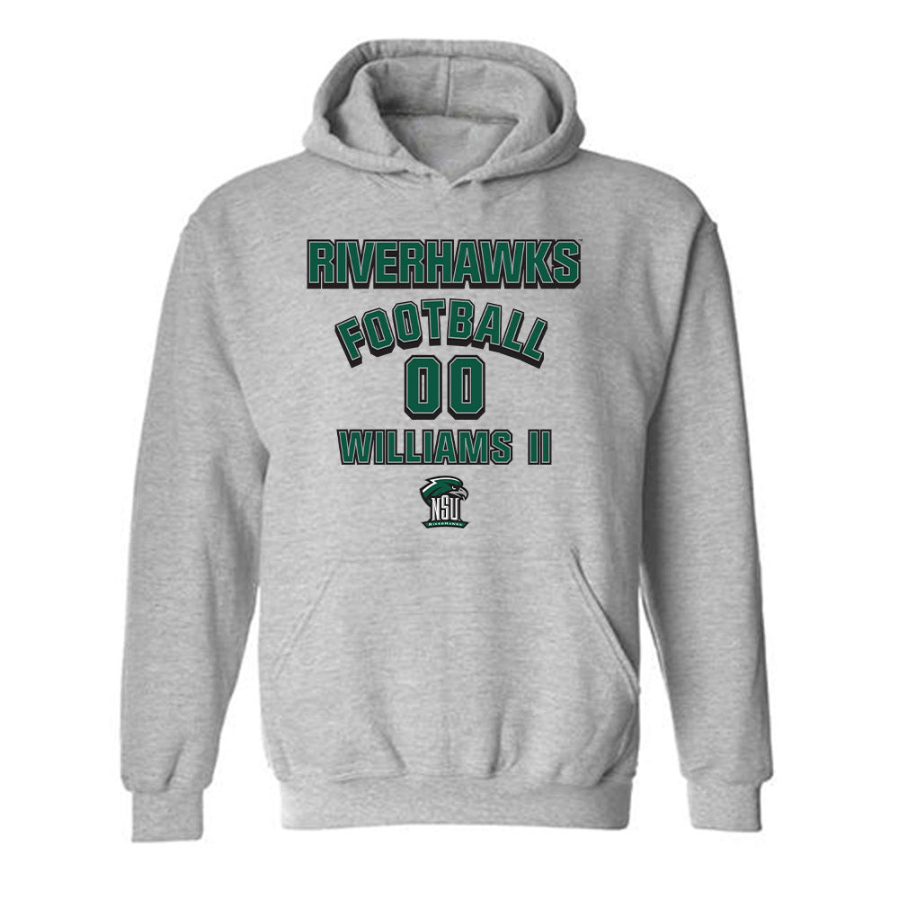 Northeastern State - NCAA Football : Vincent Williams II - Classic Fashion Shersey Hooded Sweatshirt-0