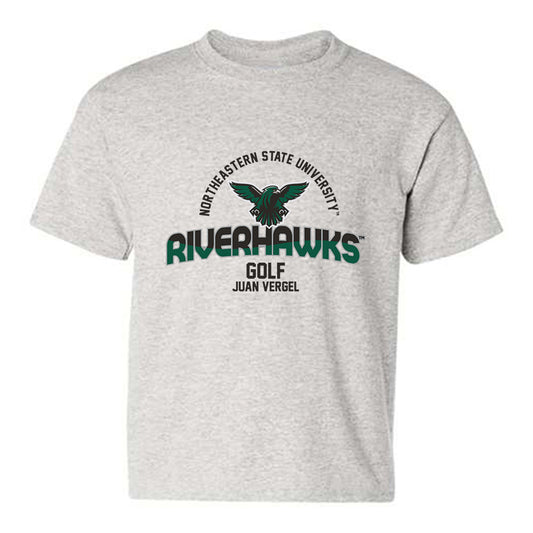 Northeastern State - NCAA Men's Golf : Juan Vergel - Classic Fashion Shersey Youth T-Shirt-0