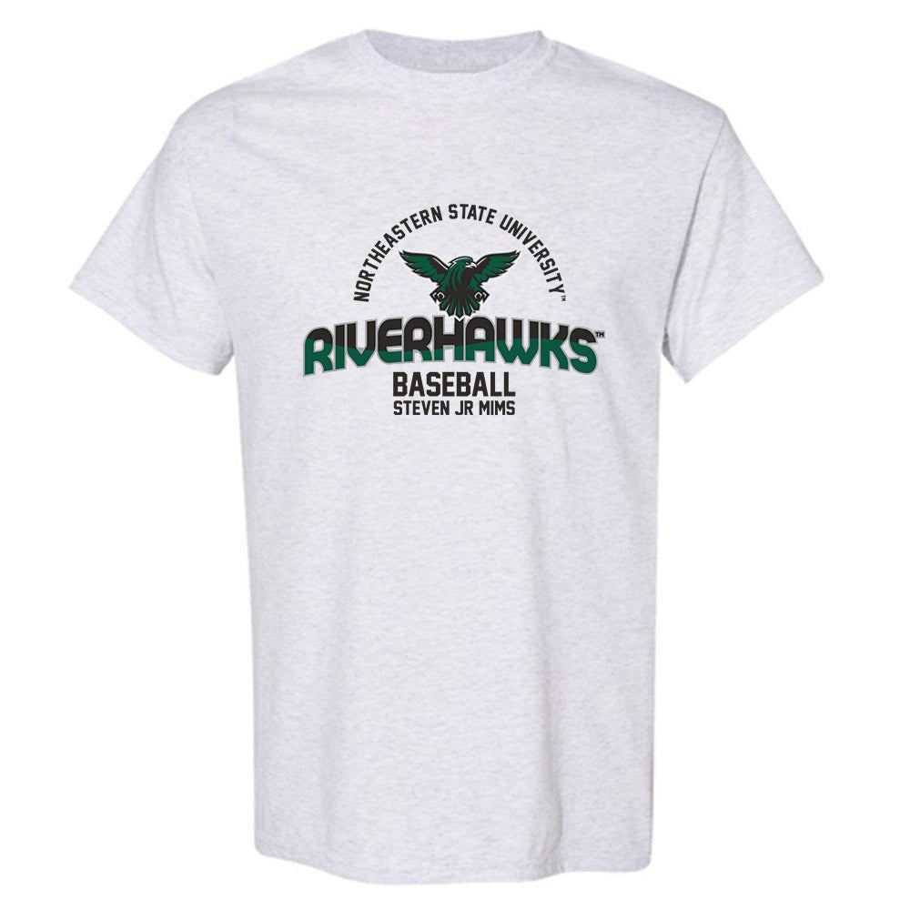 Northeastern State - NCAA Baseball : Steven Jr Mims - Classic Fashion Shersey T-Shirt-0