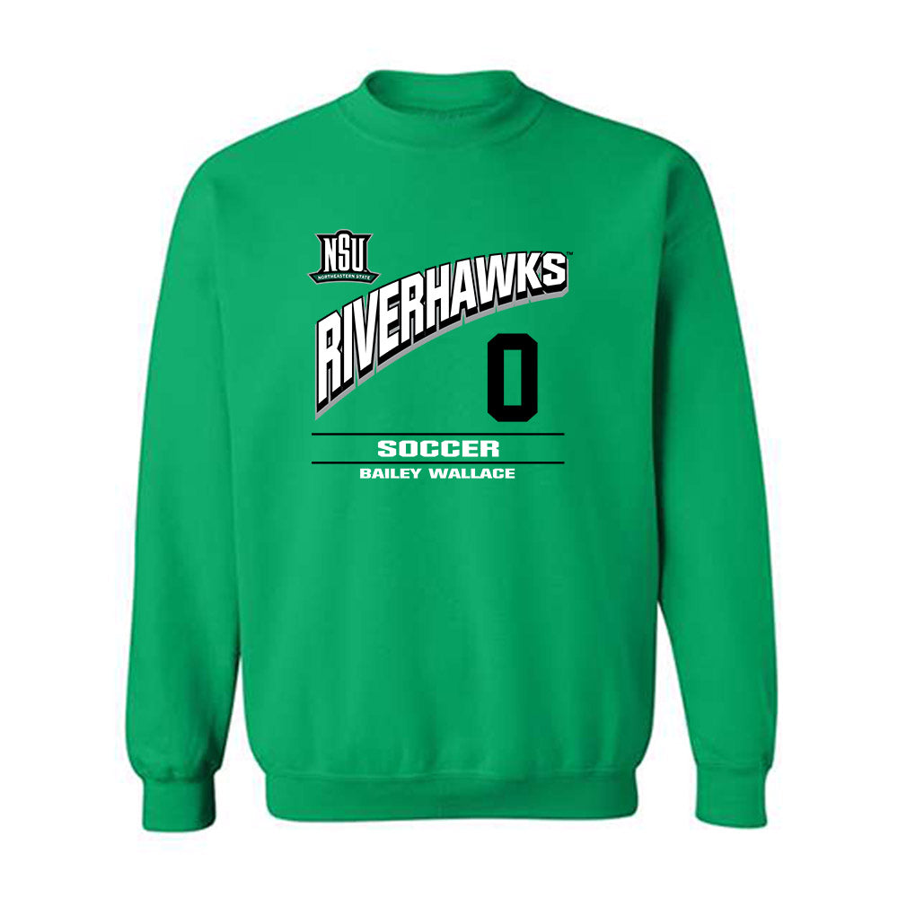 Northeastern State - NCAA Women's Soccer : Bailey Wallace - Classic Fashion Shersey Crewneck Sweatshirt-0