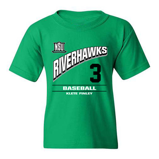 Northeastern State - NCAA Baseball : Klete Finley - Classic Fashion Shersey Youth T-Shirt-0