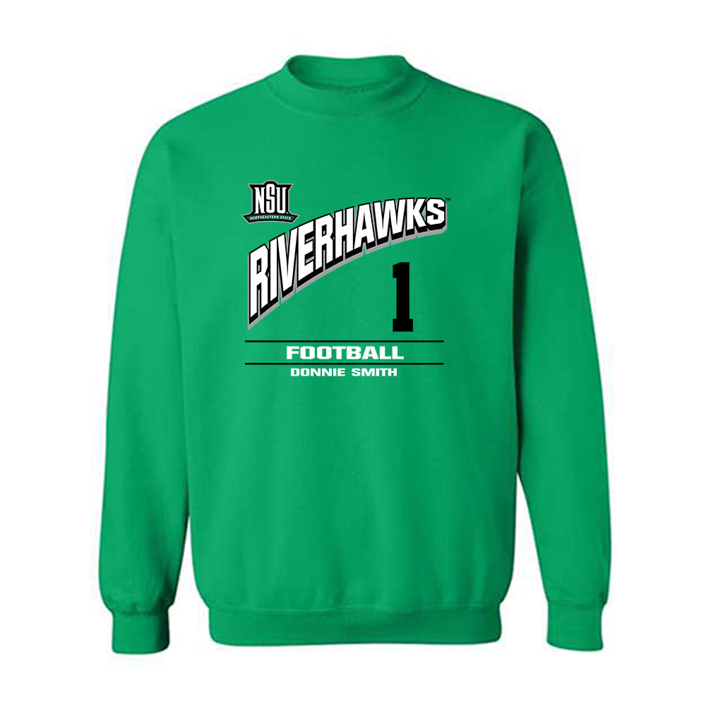Northeastern State - NCAA Football : Donnie Smith - Classic Fashion Shersey Crewneck Sweatshirt-0