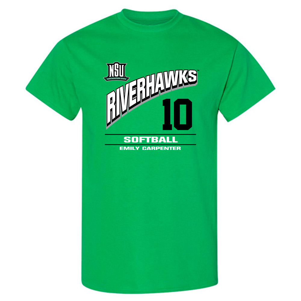 Northeastern State - NCAA Softball : Emily Carpenter - Classic Fashion Shersey T-Shirt-0